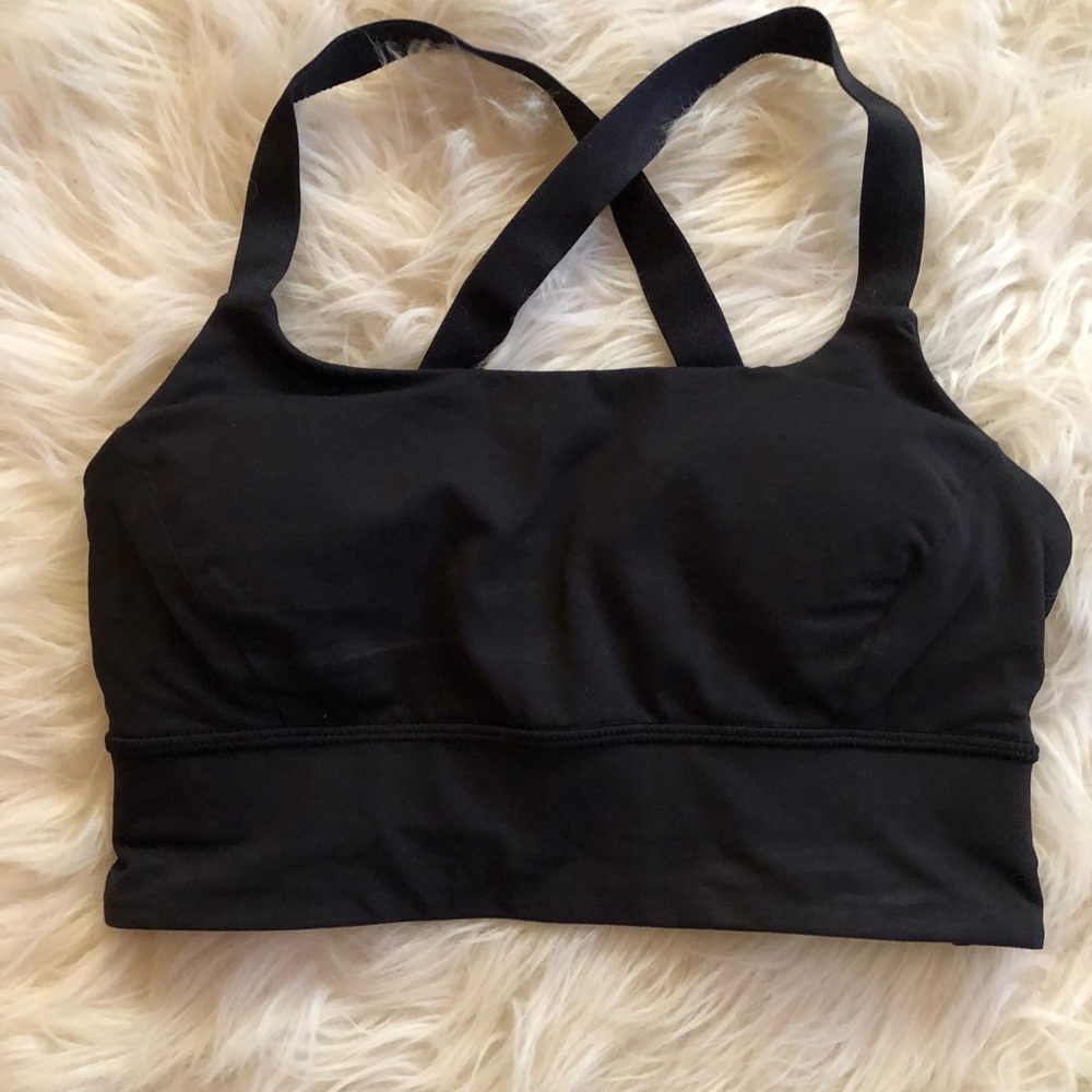 Lululemon sports bra black